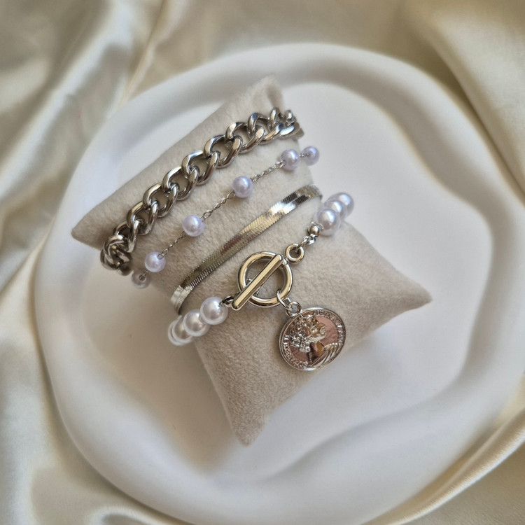 پک دستبند مرواریدی - نمای 2